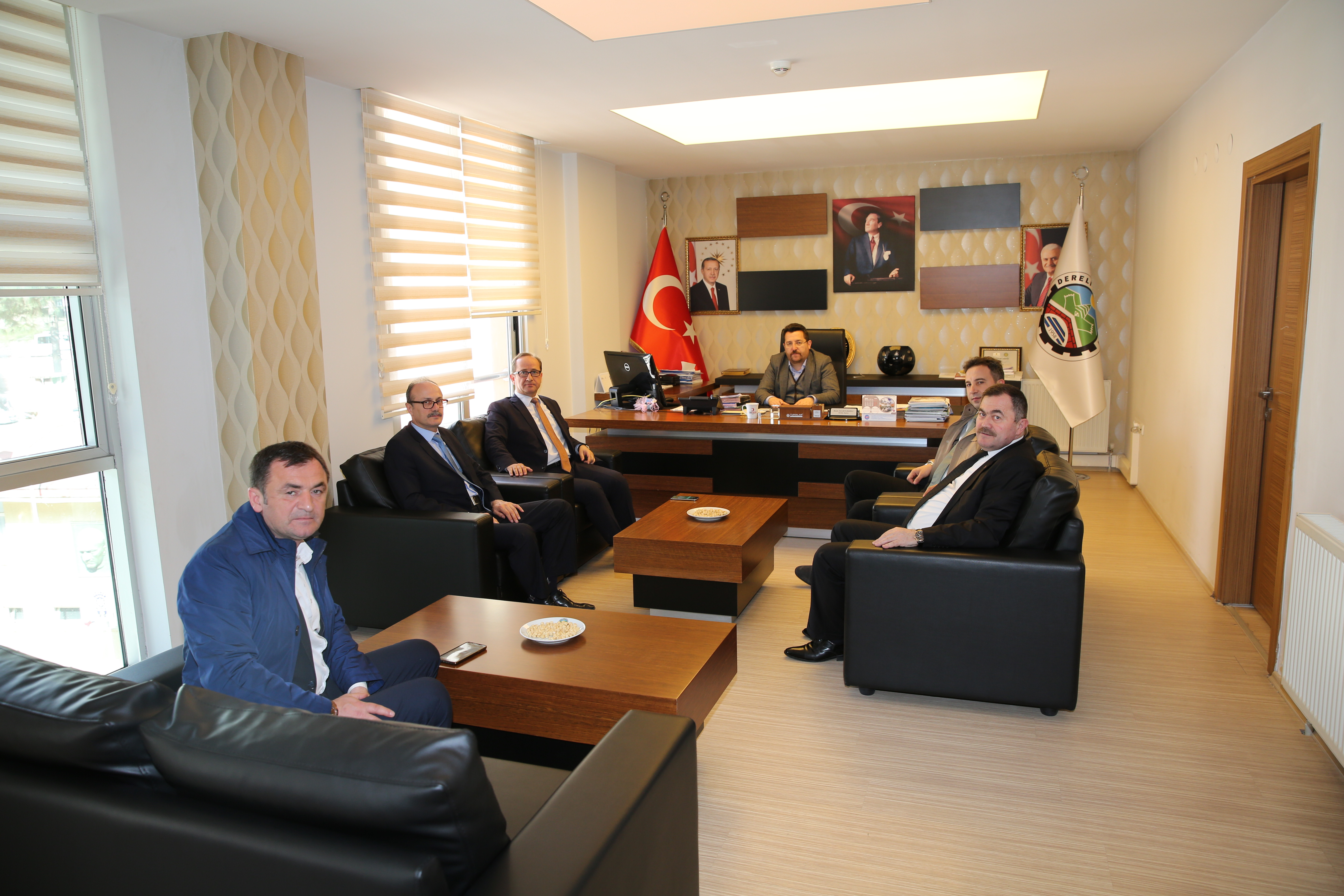 DSİ 22. Bölge Müdürü Oğuz Kasap Belediyemizi Ziyaret Etti