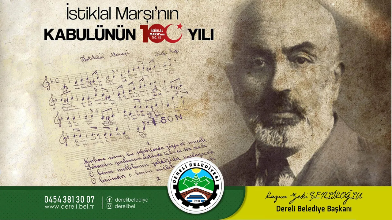 Başkanımızın 12 Mart İstiklal Marşı'nın Kabulü Mesajı