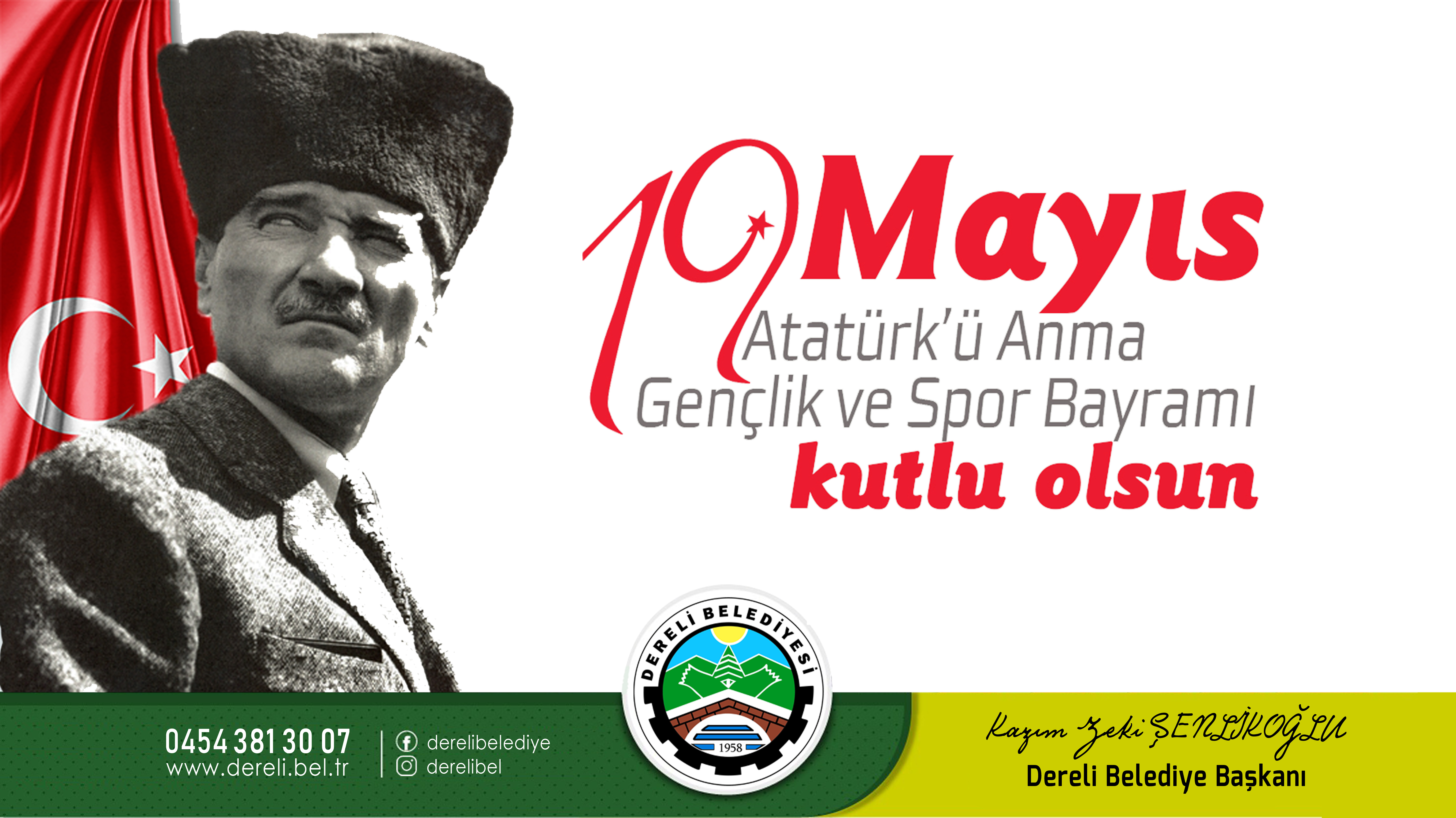 Başkanımızın 19 Mayıs Mesajı