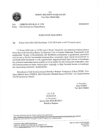 Etik Komisyonu Oluşturulması