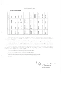 Taşıt Satışı İhale İlanı