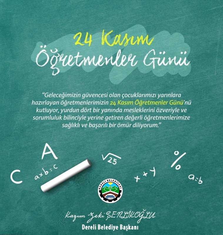 Başkanımızın Öğretmenler Günü Mesajı