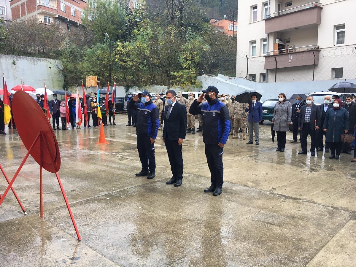 Mustafa Kemal Atatürk Saygıyla Anıldı