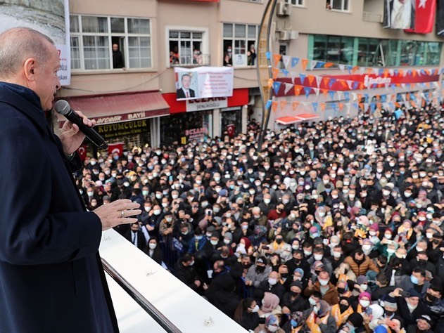 DÜNYA LİDERİ CUMHURBAŞKANIMIZ RECEP TAYYİP ERDOĞAN TEKRAR DERELİ’DE