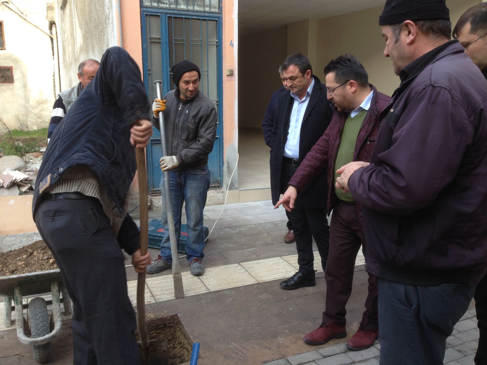 Başkanımız Çalışmaları Yerinde İnceledi