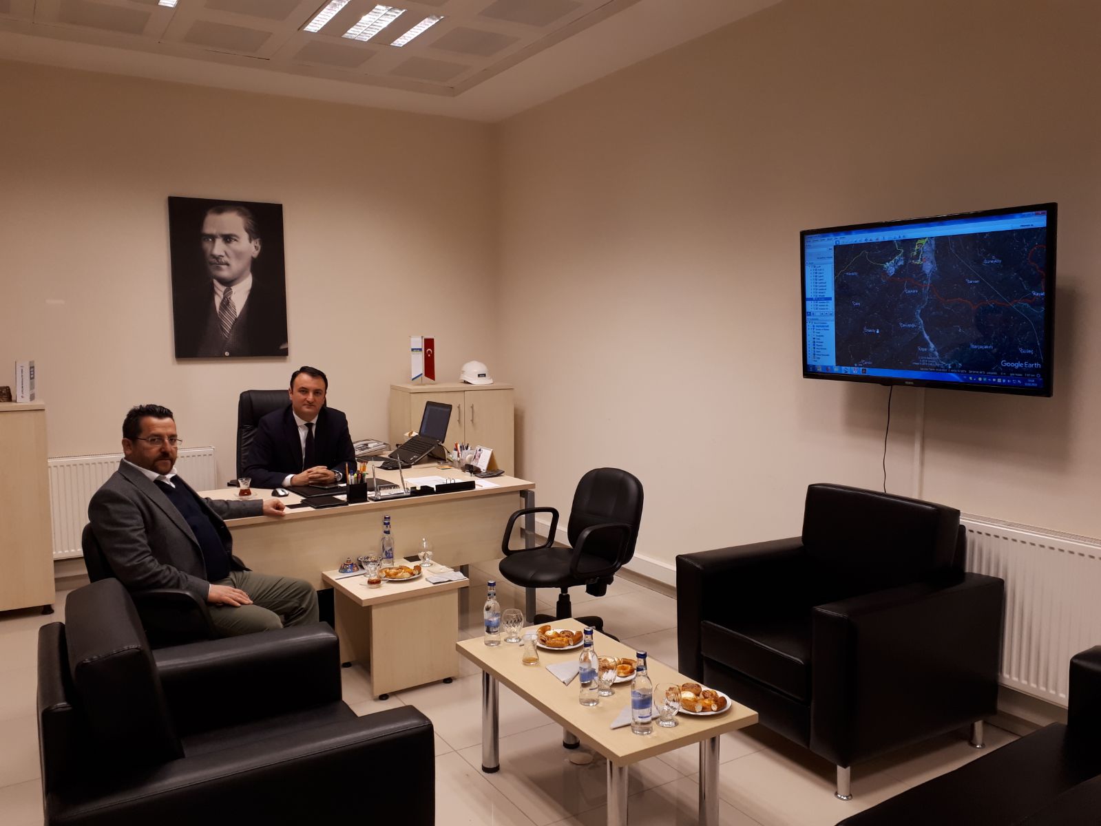 Başkanımız'dan AKSA Doğal Gaz İl Müdürü'ne Ziyaret