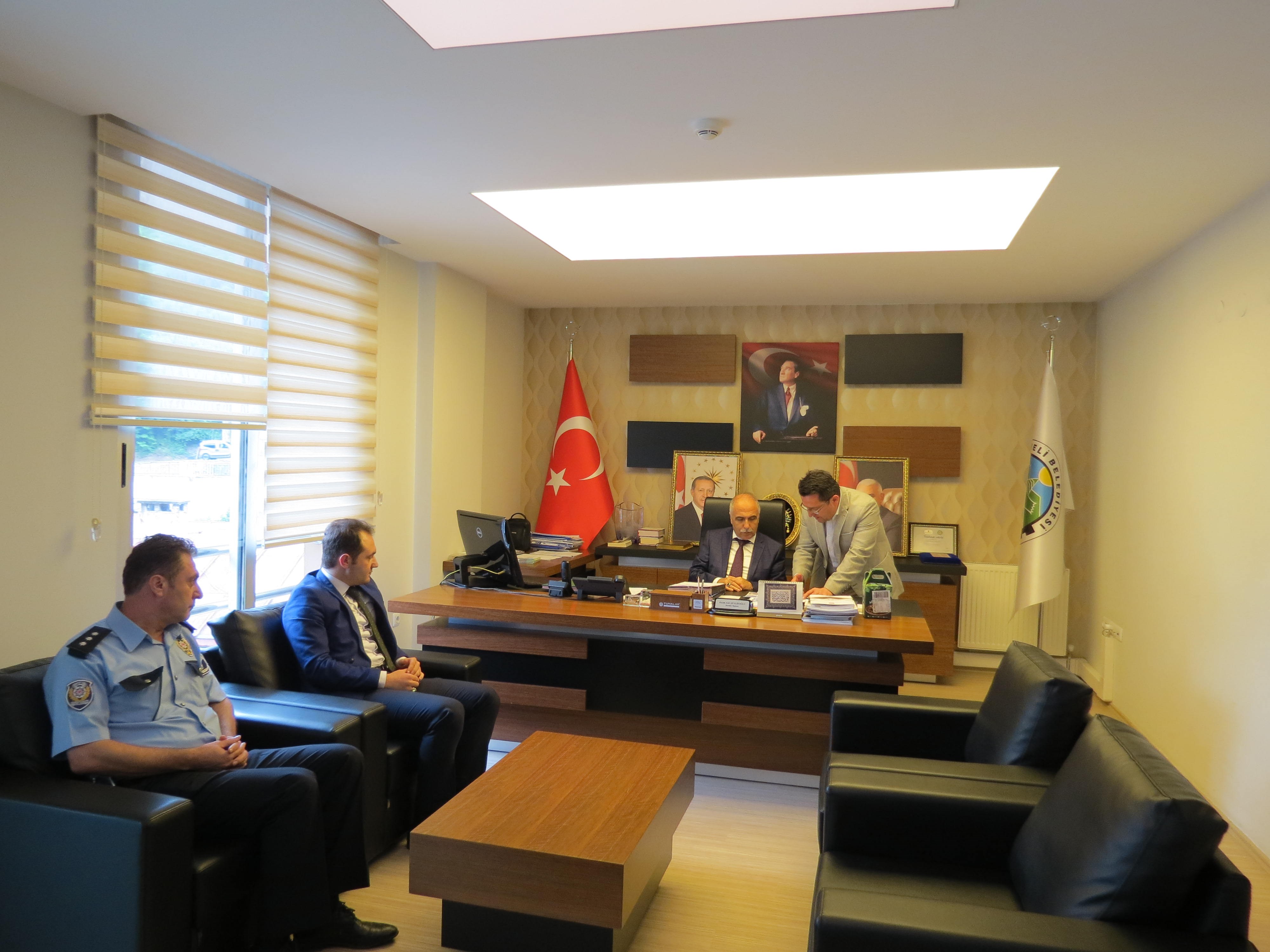 Giresun Valisi Hasan KARAHAN, Başkanımızı Ziyaret Etti
