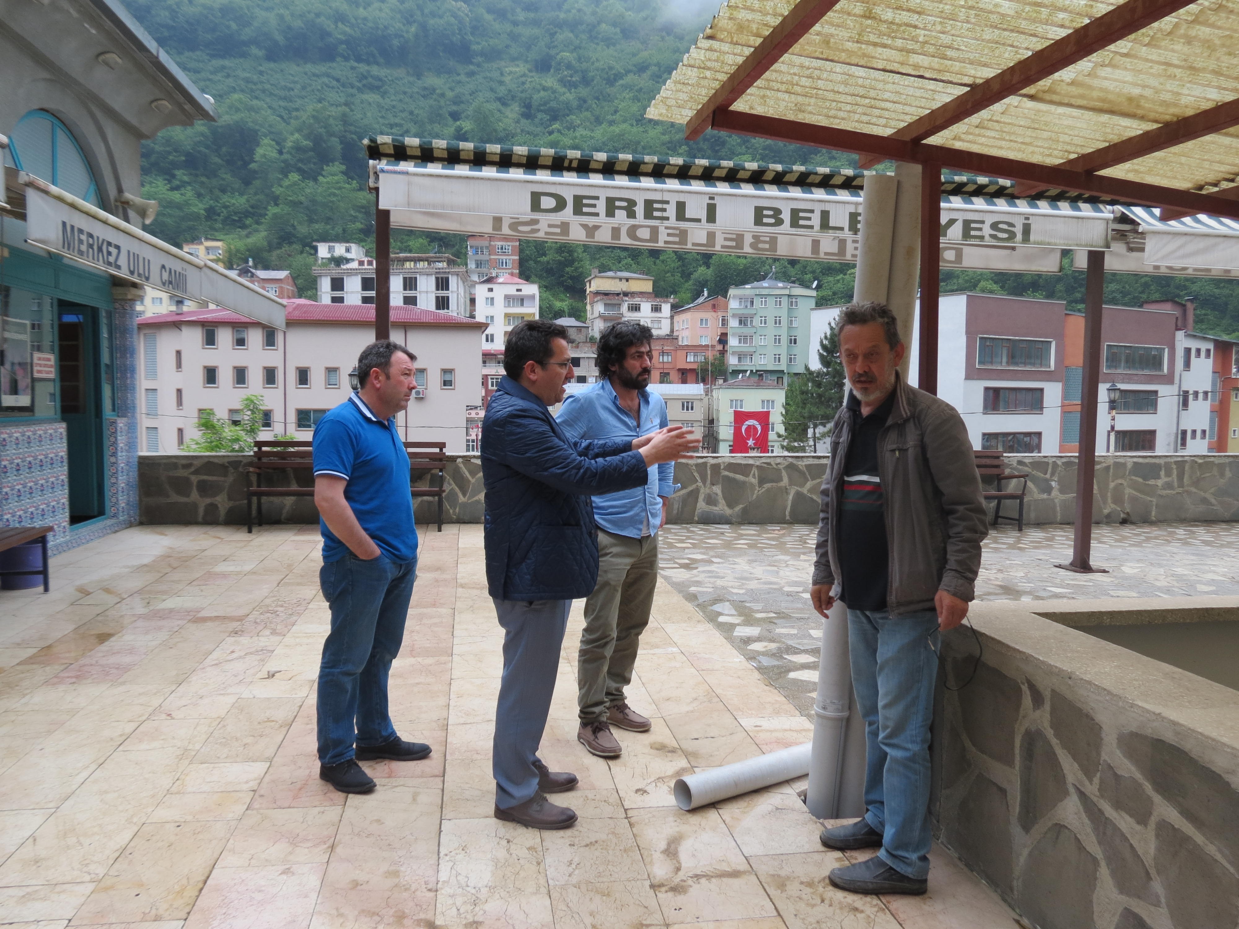 Başkanımız Çalışmaları Yerinde İnceledi