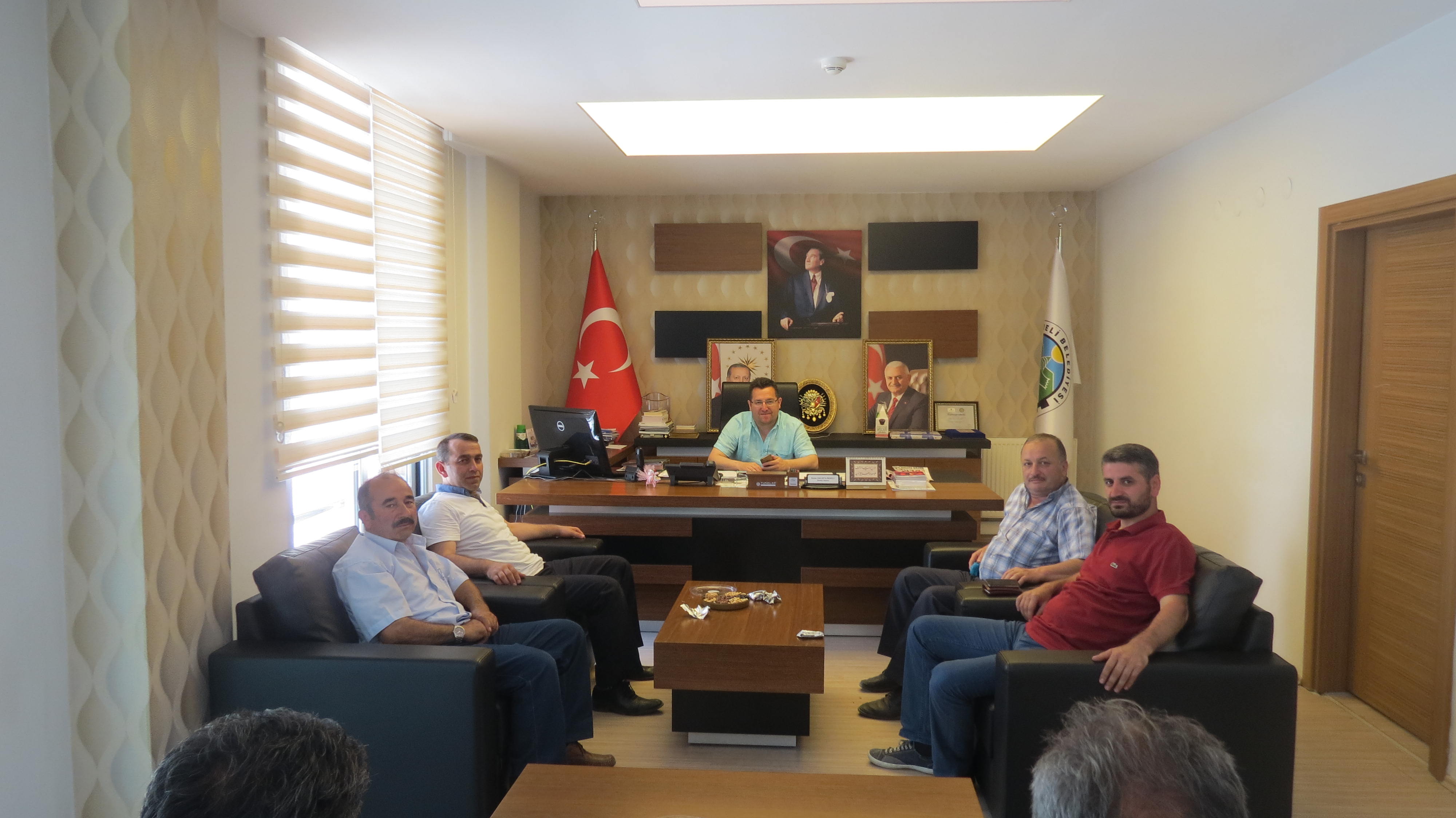 Belediyemize Ziyaretler Devam Ediyor