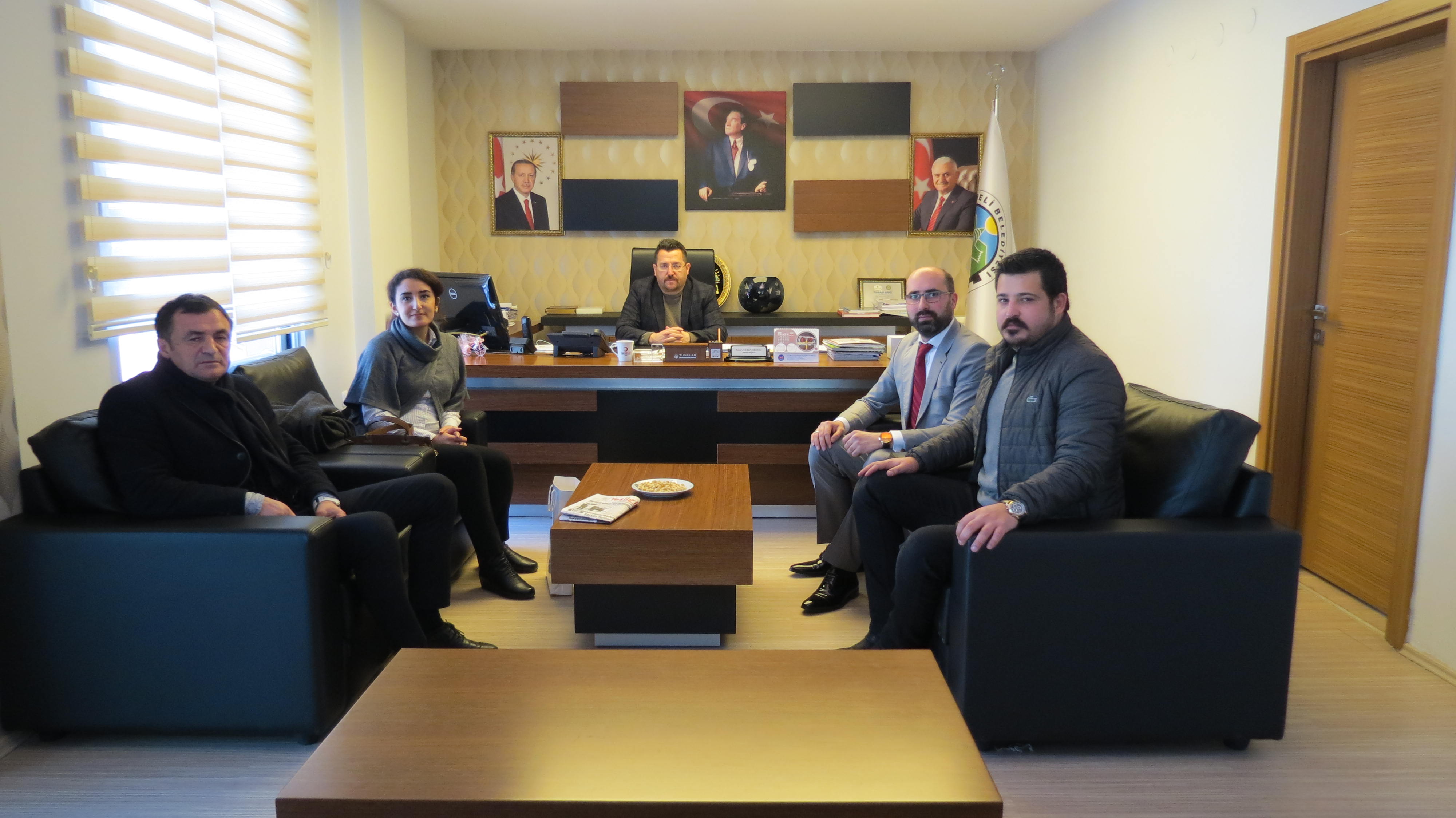 Kızılay'dan Belediyemize Ziyaret