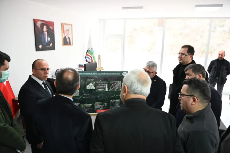 DSİ GENEL MÜDÜRÜ KAYA YILDIZ DERELİ'DE — galeri görseli