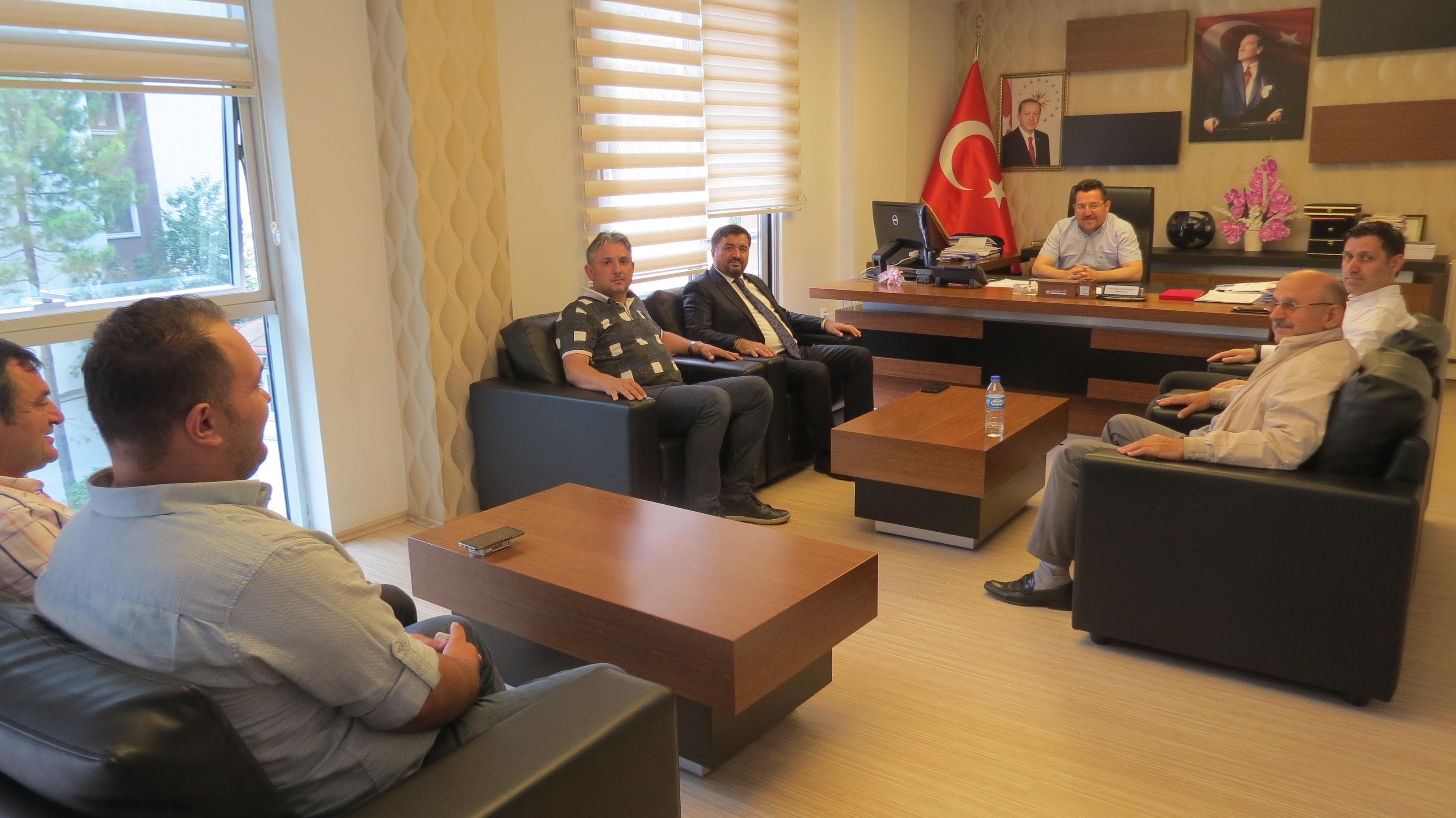 Giresun Belediye Başkanı Av. Aytekin ŞENLİKOĞLU'ndan Ziyaret