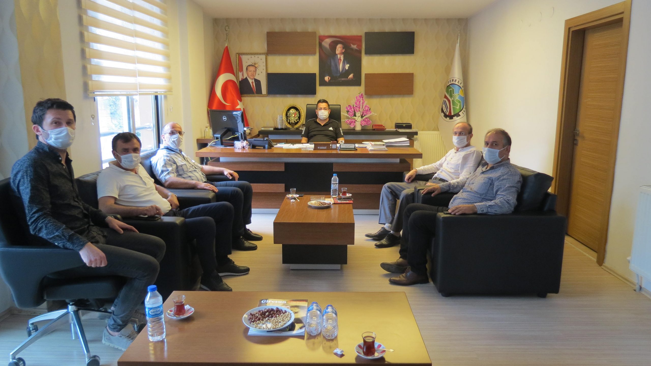 DSİ ŞUBE MÜDÜRÜ OGÜN ŞÜKRÜ TURAN’DAN BELEDİYEMİZE ZİYARET