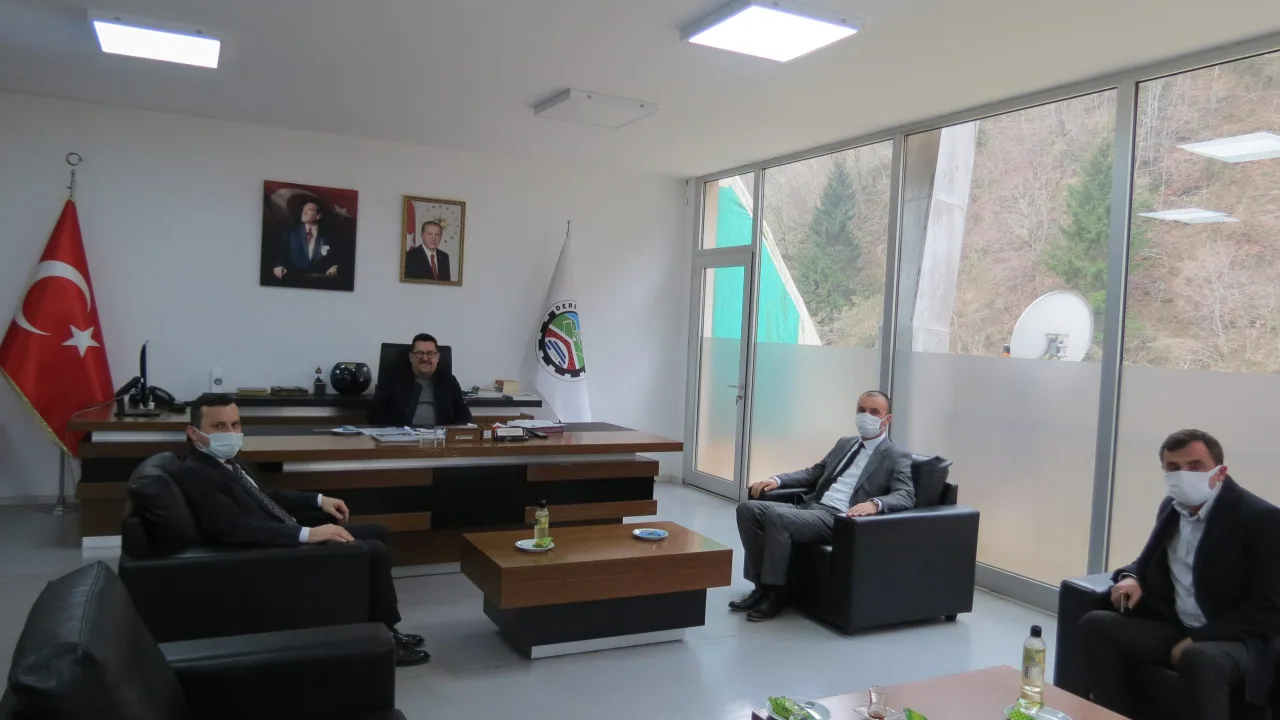 DOĞAL GAZ BÖLGE MÜDÜRÜ BELEDİYEMİZİ ZİYARET ETTİ
