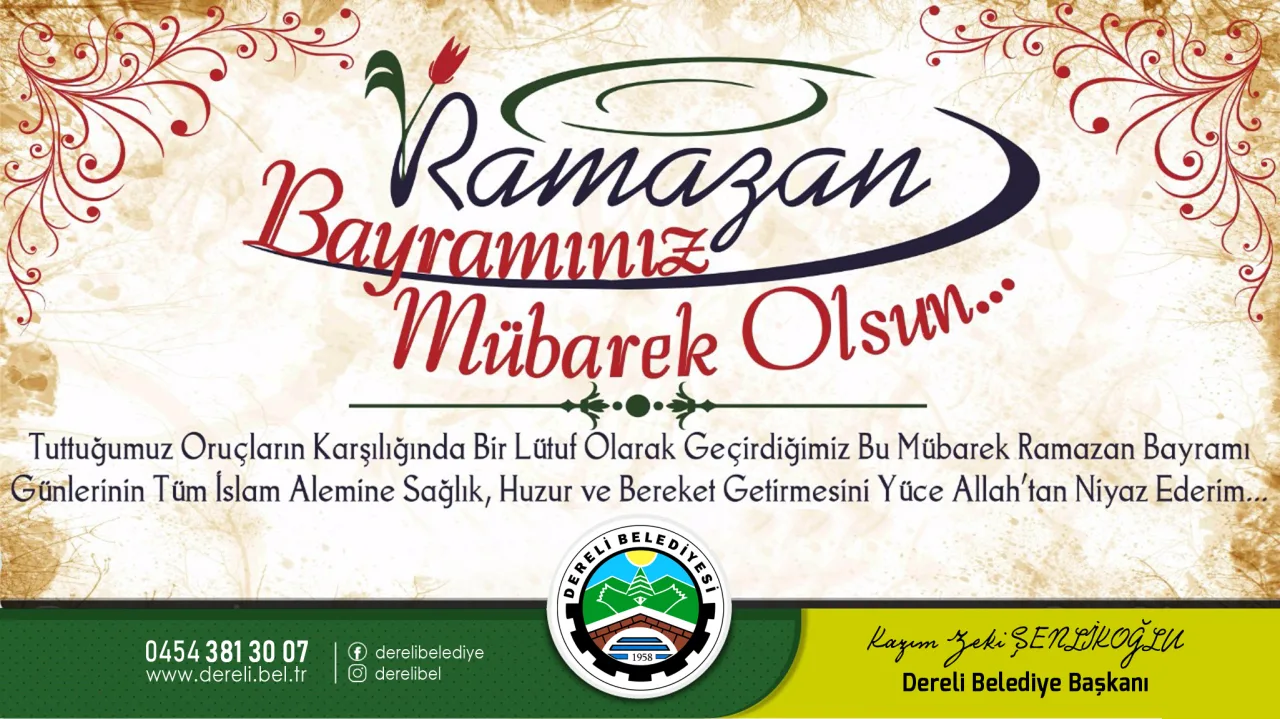 Başkanımızın Ramazan Bayramı Mesajı