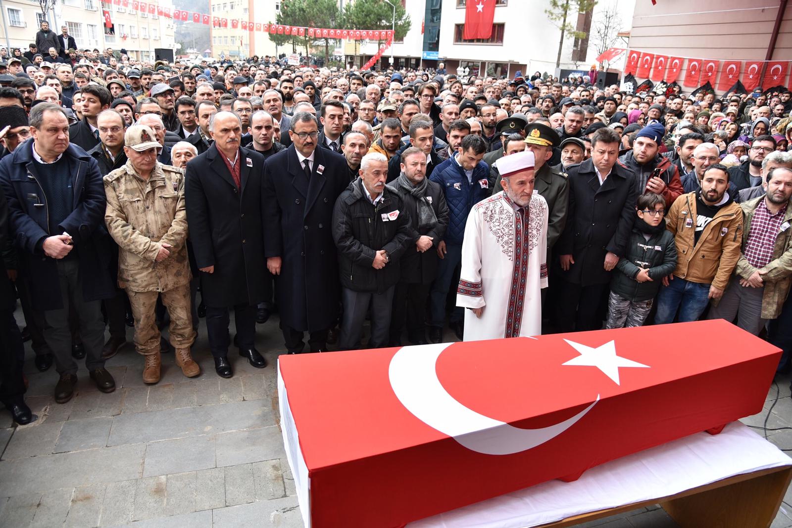 Şehidimiz Son Yolculuğuna Uğurlandı