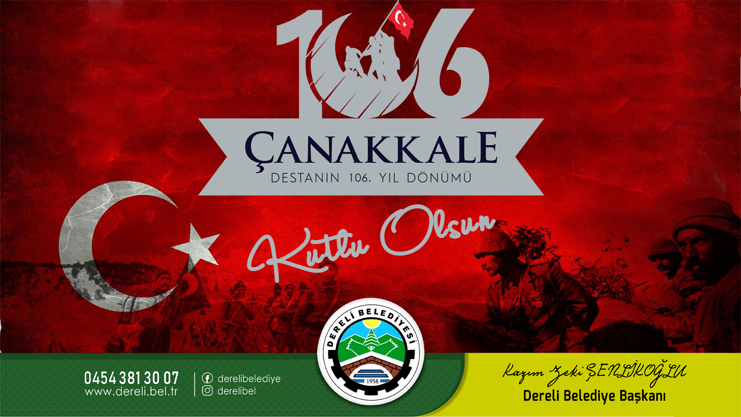 Başkanımızın 18 Mart Çanakkale Zaferi ve Şehitleri Anma Günü Mesajı