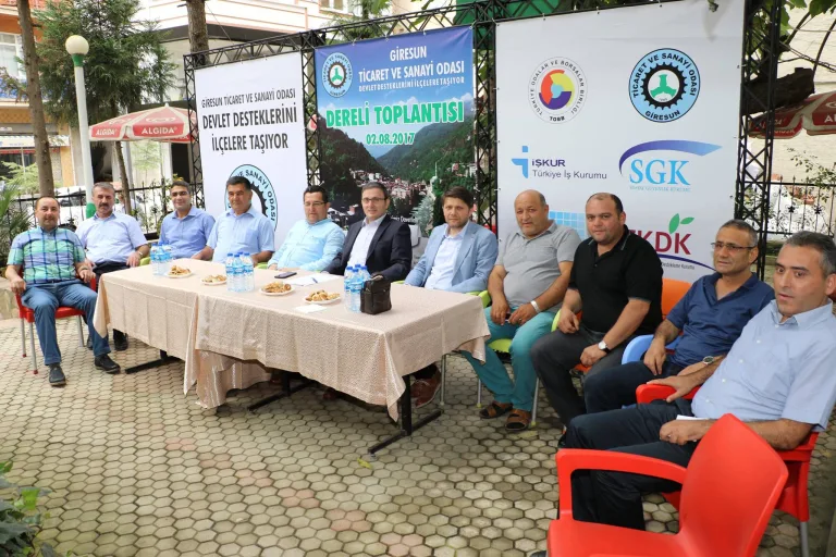 “Devlet Destekleri İlçelere Taşınıyor” Toplantısı Dereli'de Yapıldı — galeri görseli