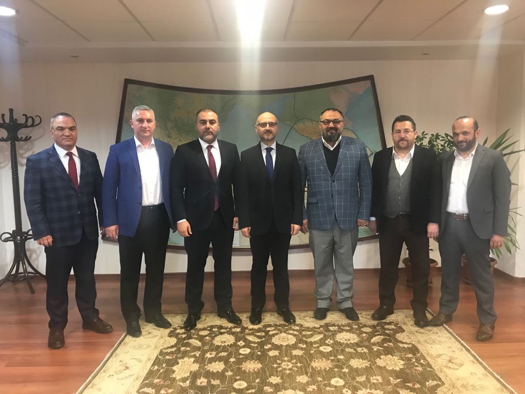 Başkanımız BOTAŞ Genel Müdürü Burhan ÖZCAN'ı Ziyaret Etti