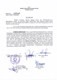 18. Madde Uygulaması İlanı