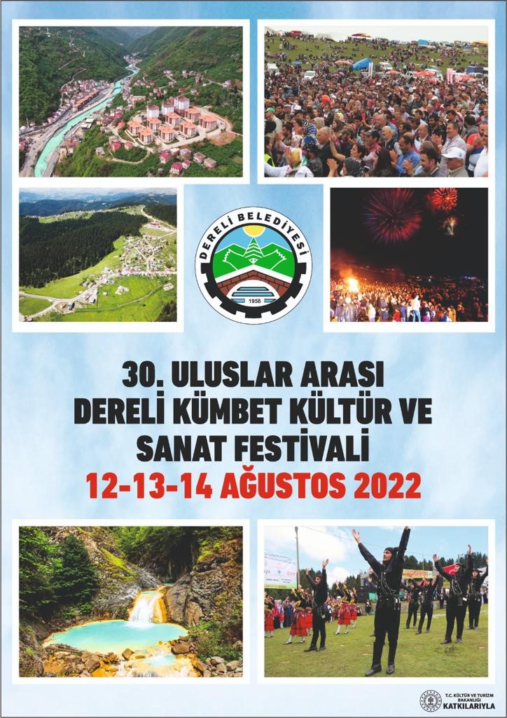 30 ncu Uluslararası Dereli Kümbet Kültür ve Sanat Festivali Hazırlıklarına Başlandı.
